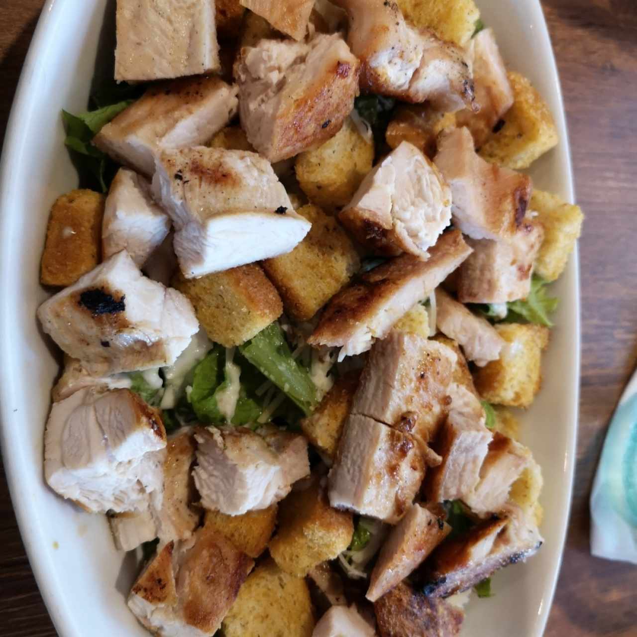 ensalada cesar con pollo