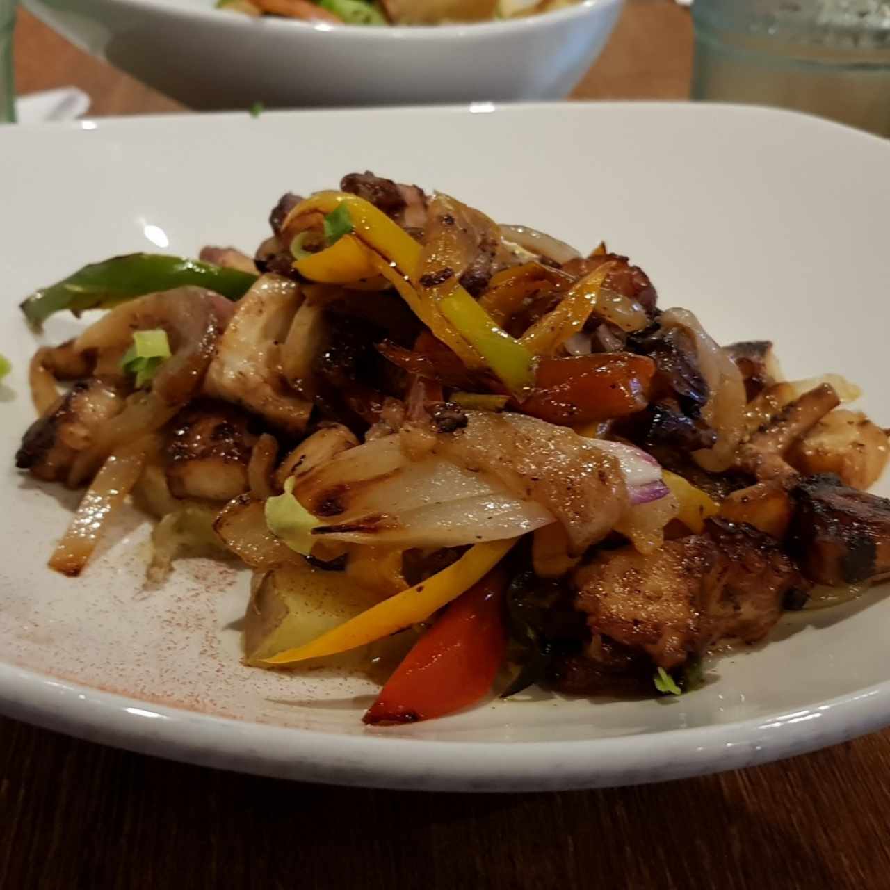 pulpo al carbón