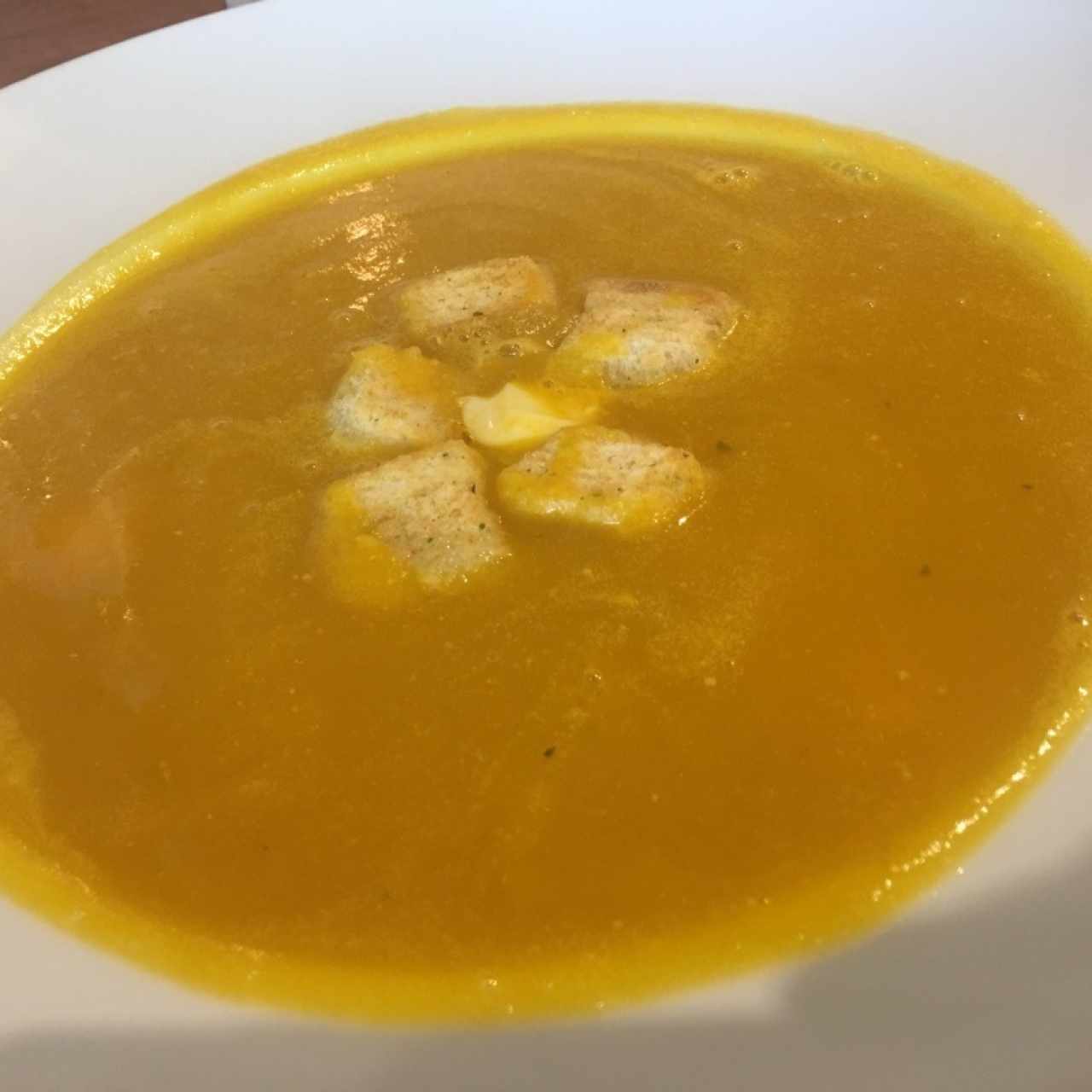 crema de zapallo 