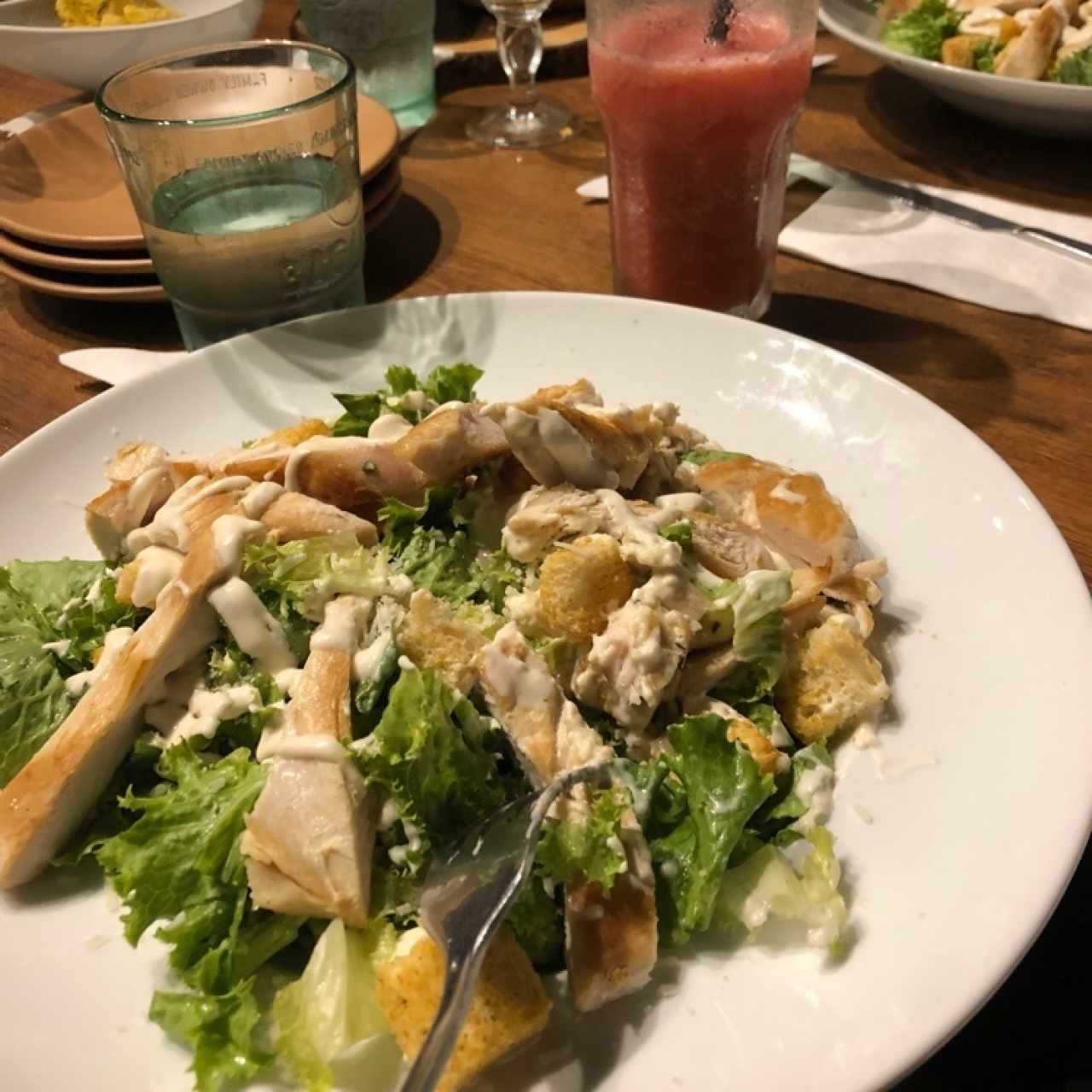 Ensalada César con Pollo
