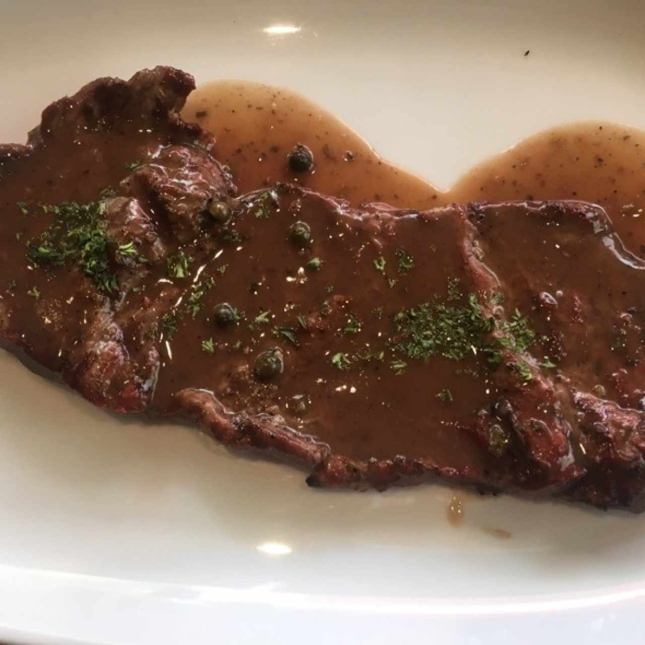 filete a la pimienta