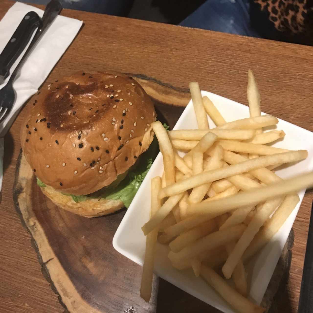 Bbq hamburguesa