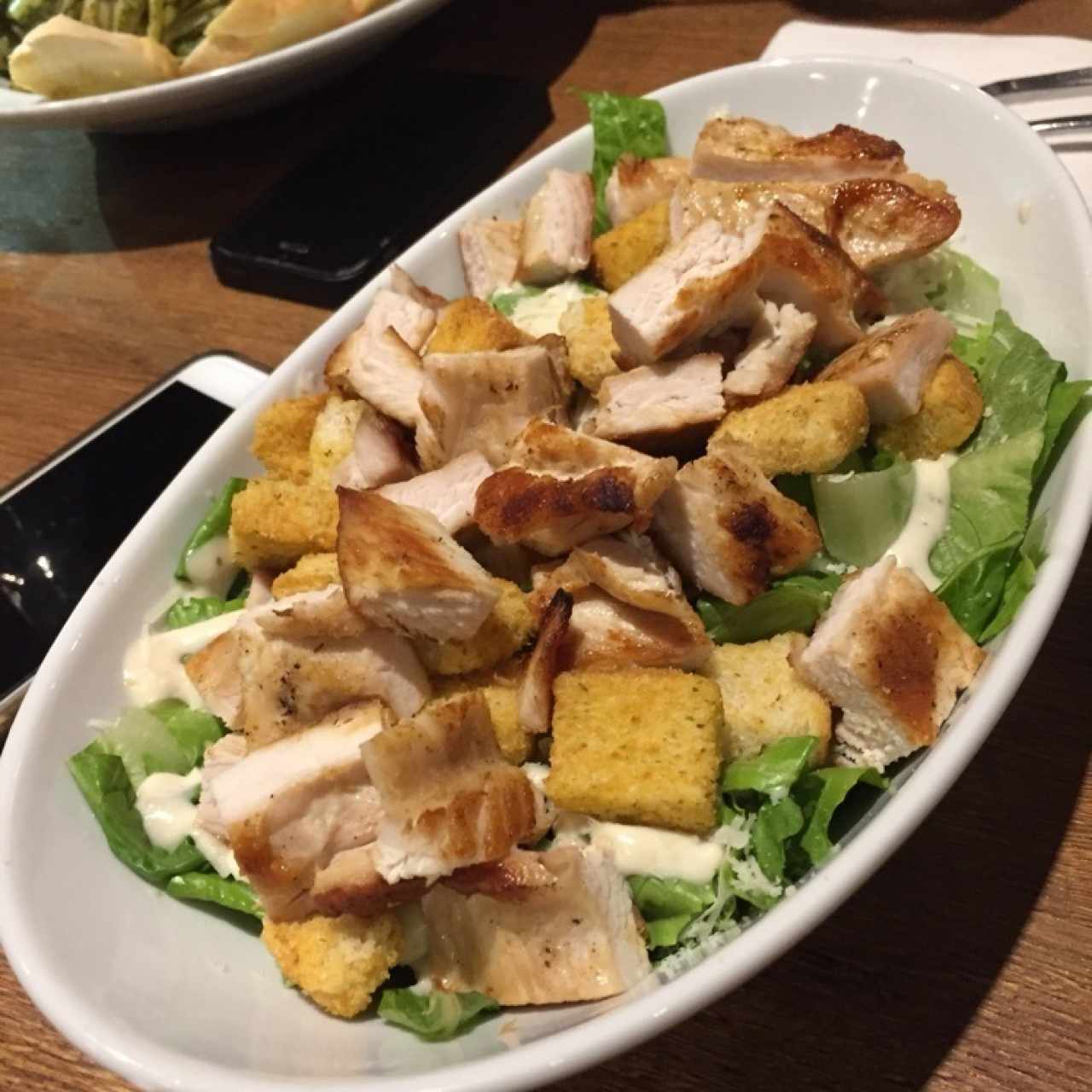 Ensalada Cesar con Pollo