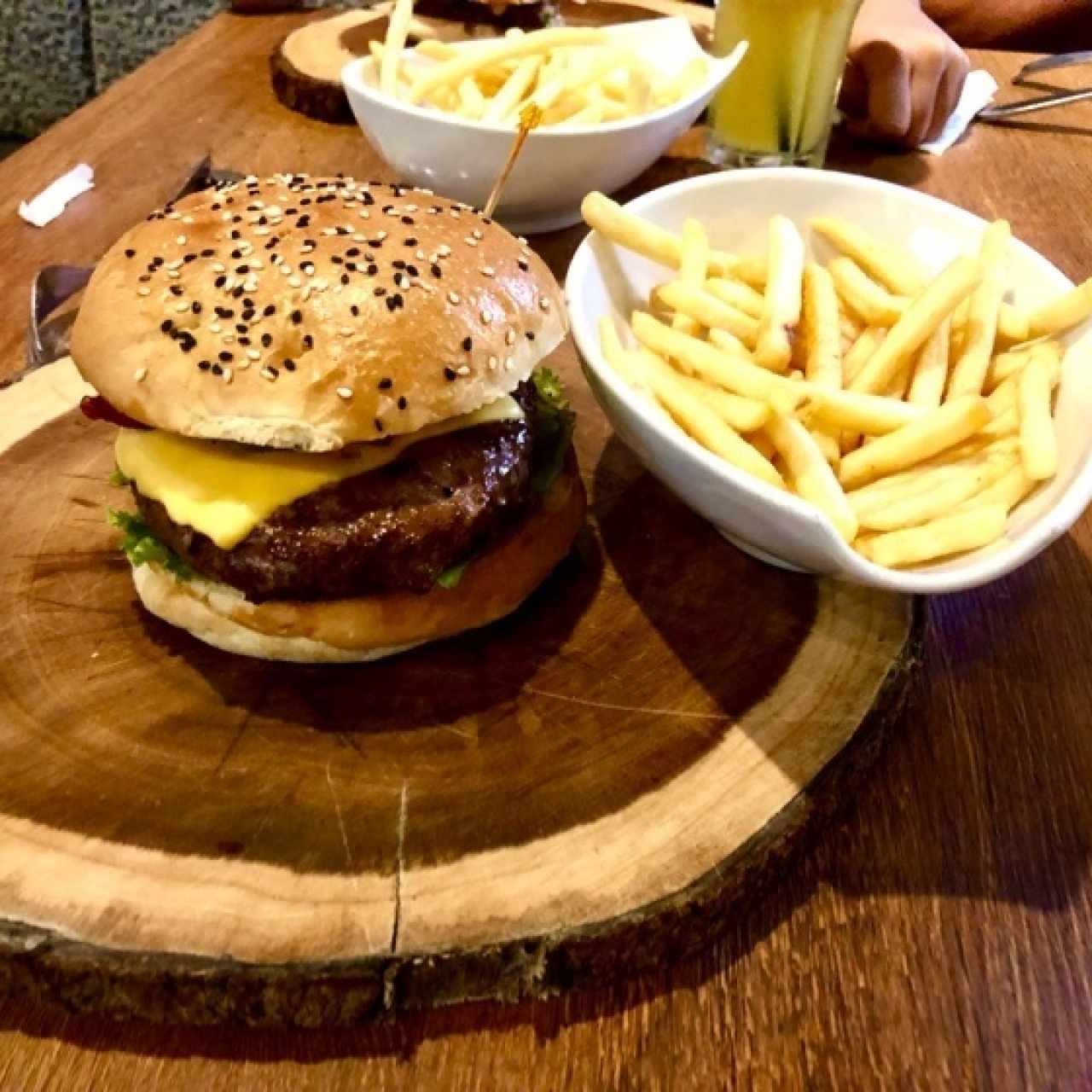 Hamburguesa Jack Daniel’s