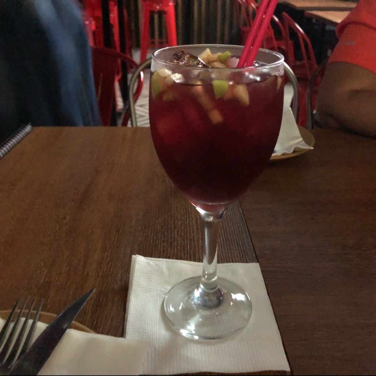 Sangría roja