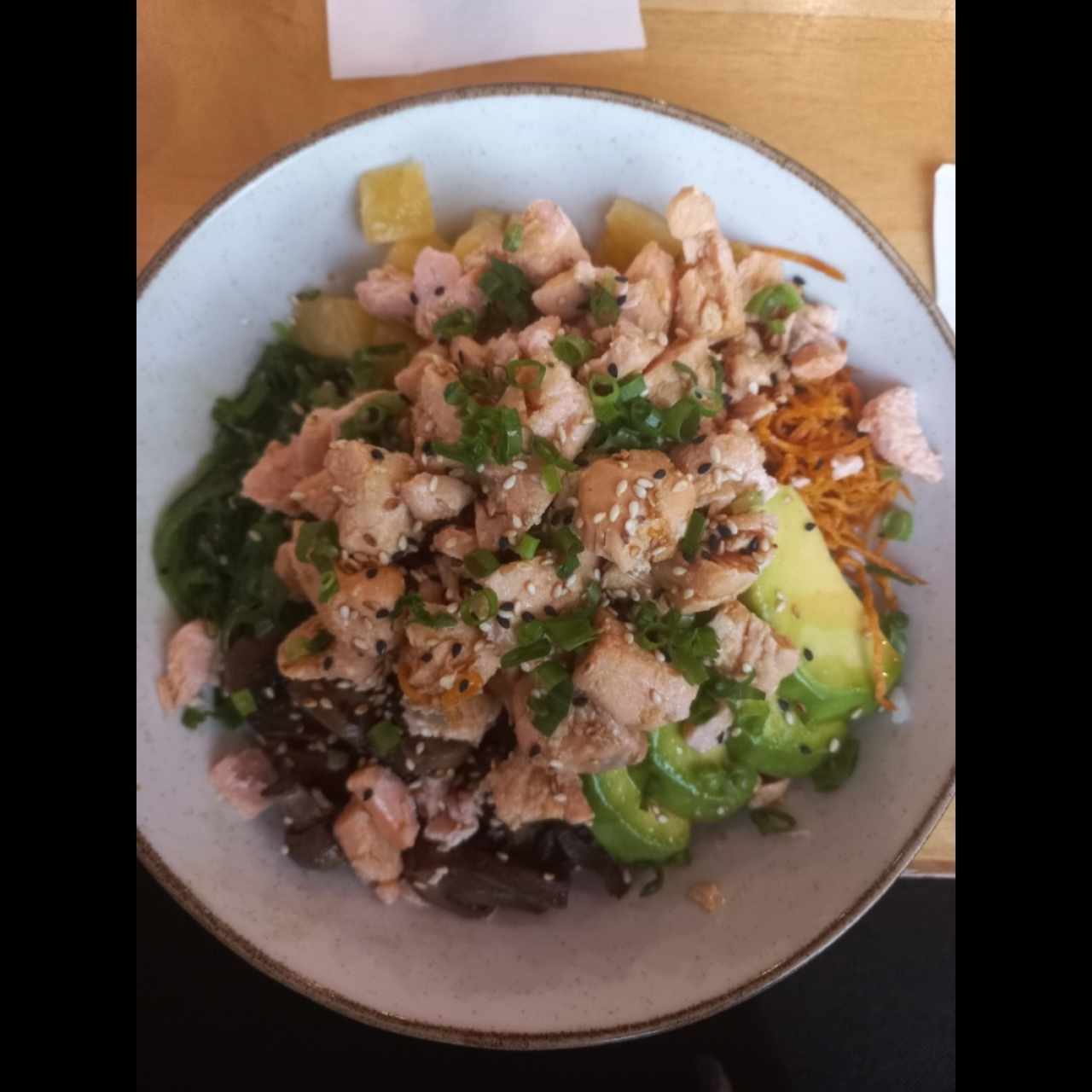 Saludable - Salmón Poke