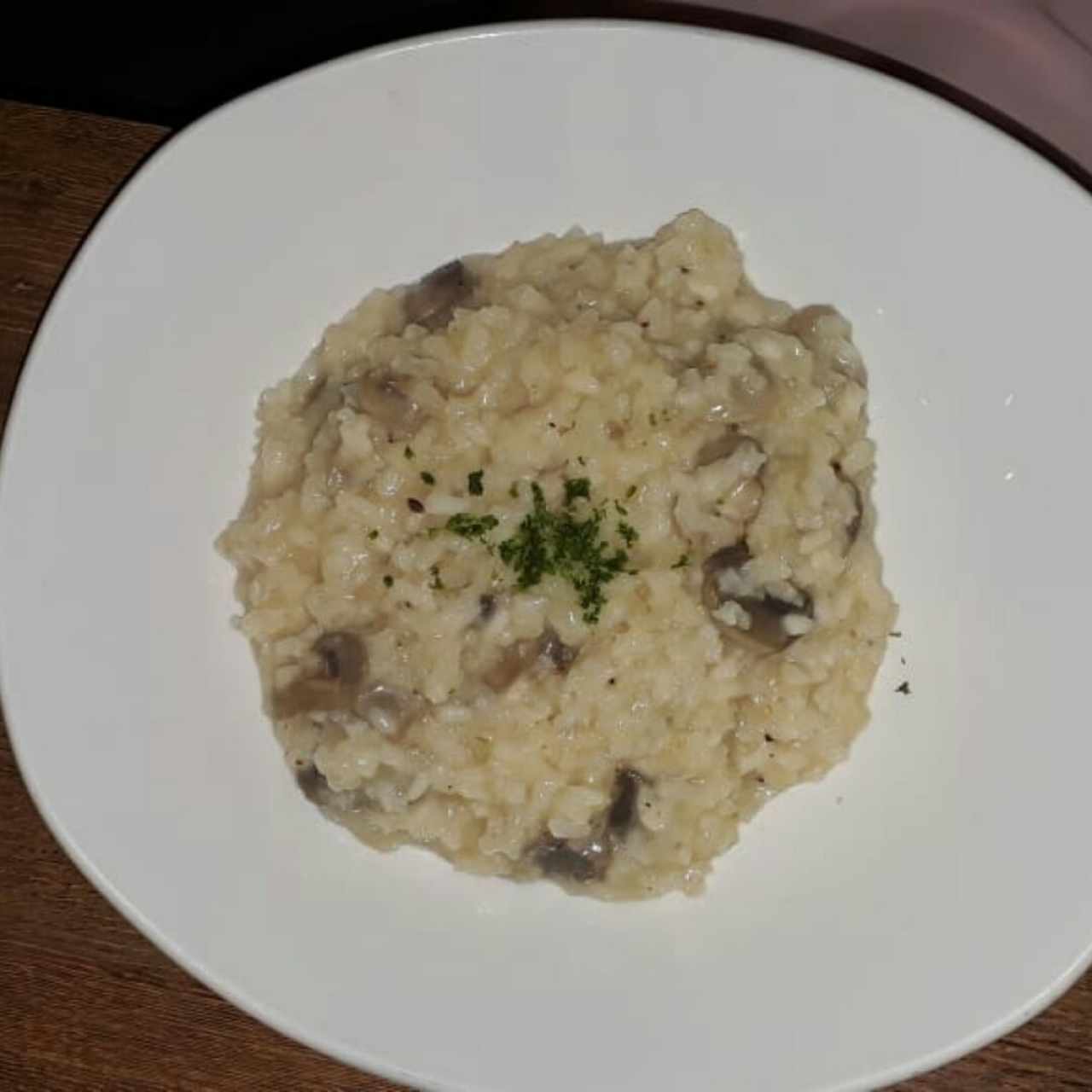 Rissoto de Hongos
