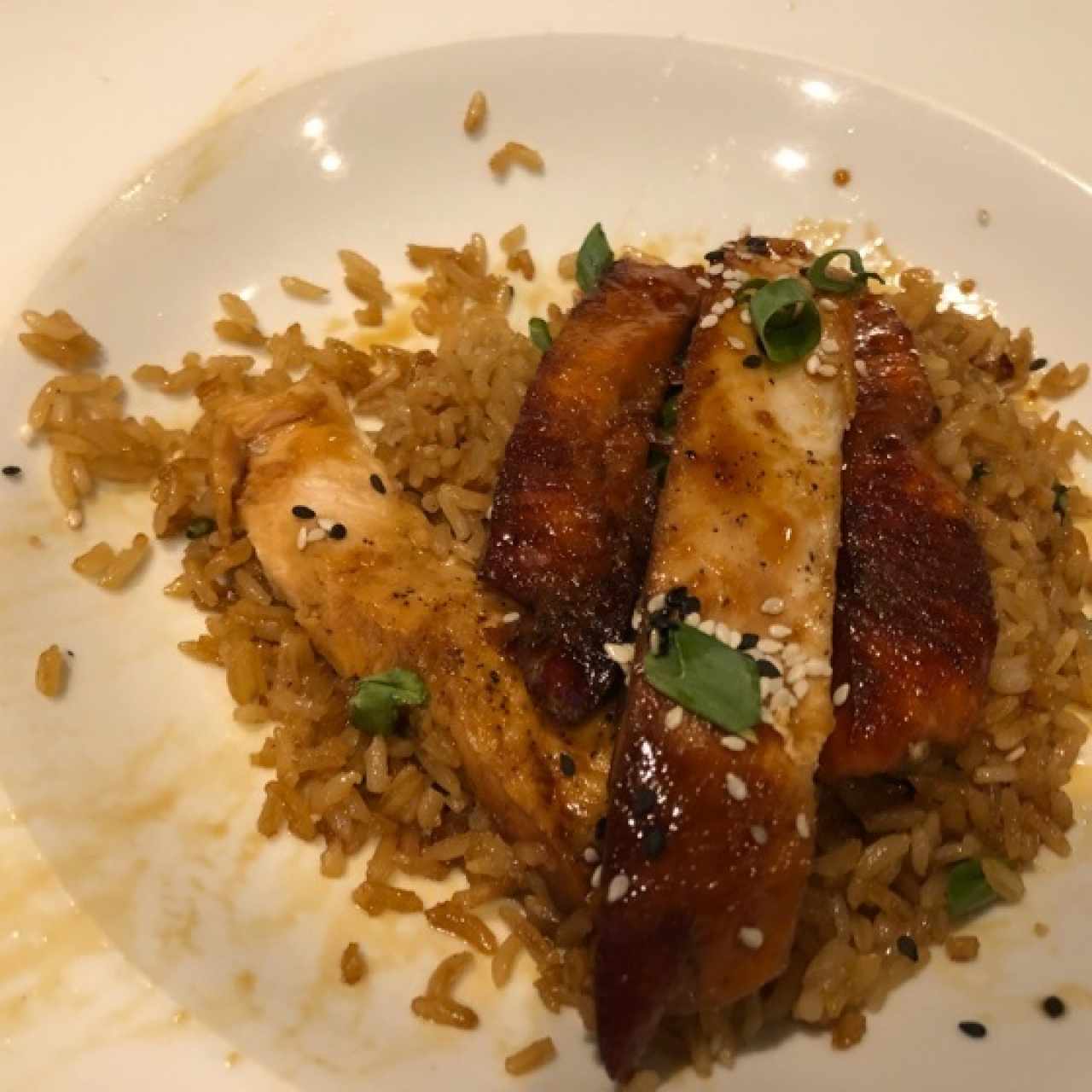 pollo teriyaki