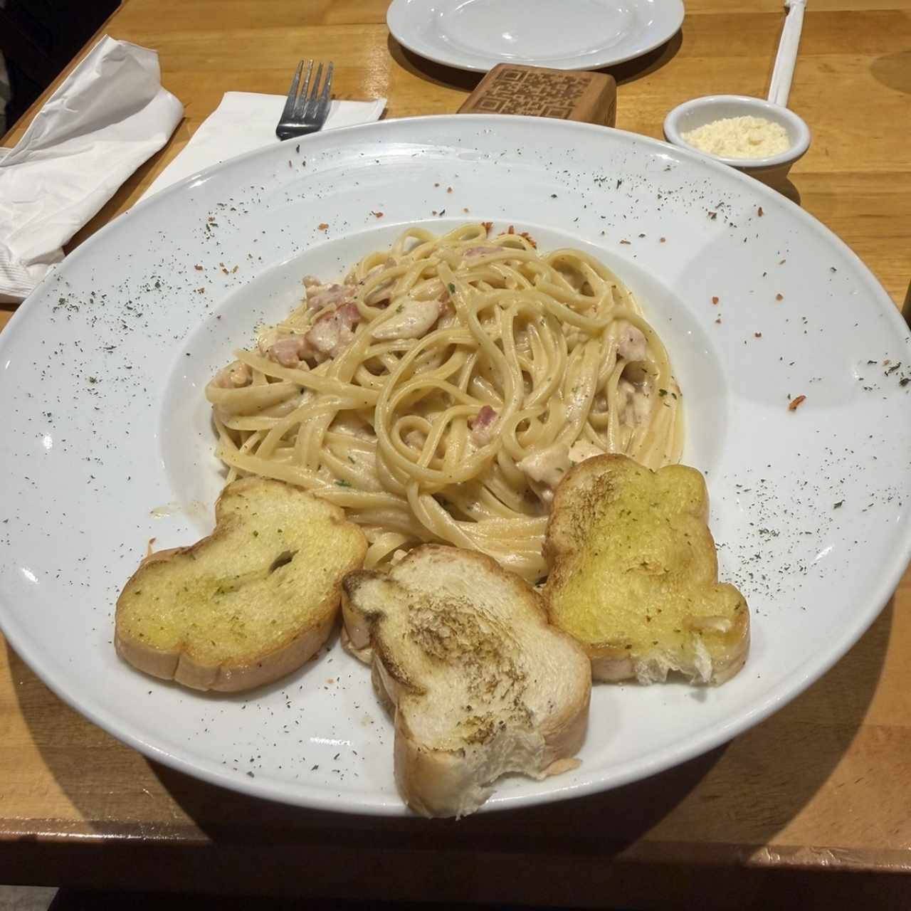 Pollo carbonara 