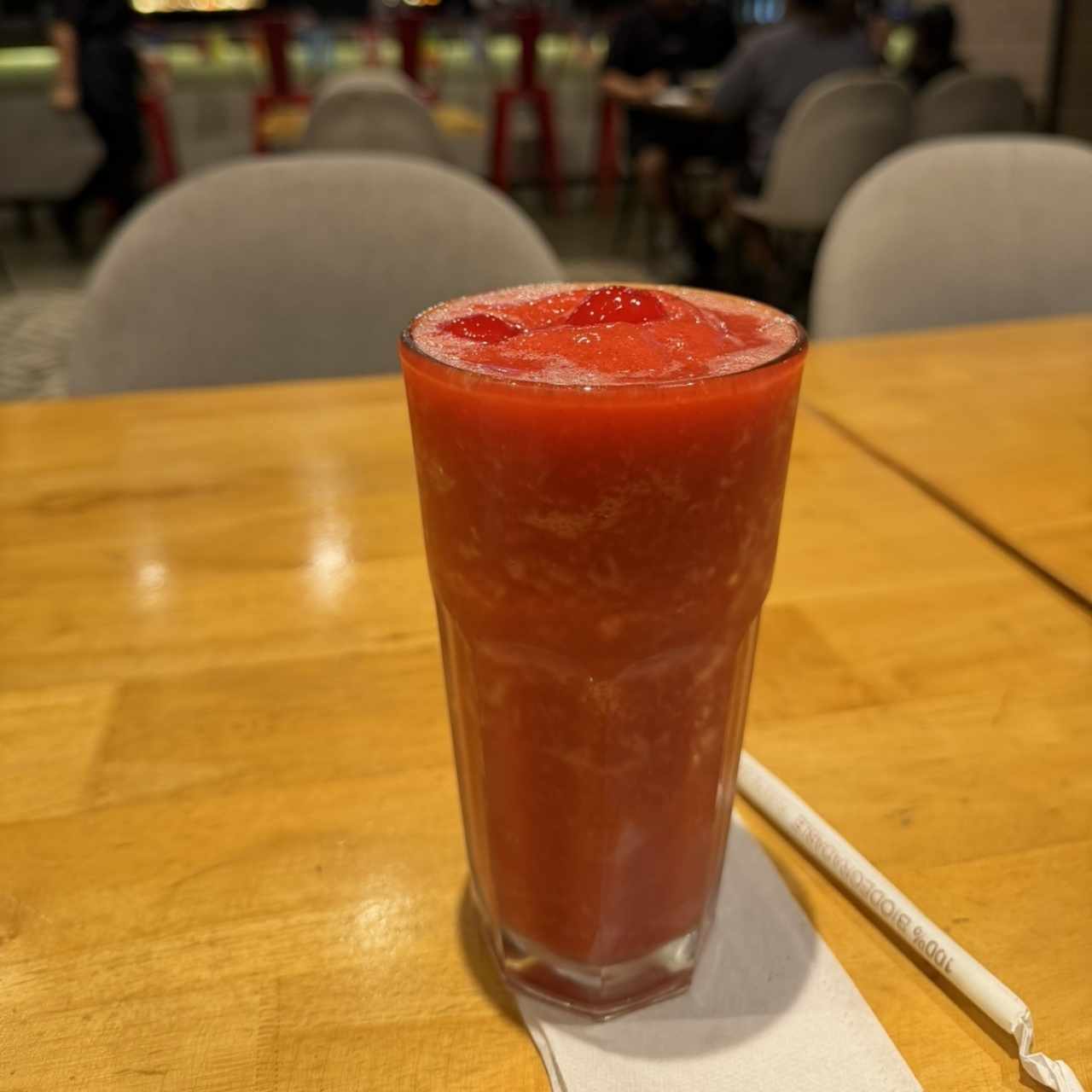 Jugo de fresa 