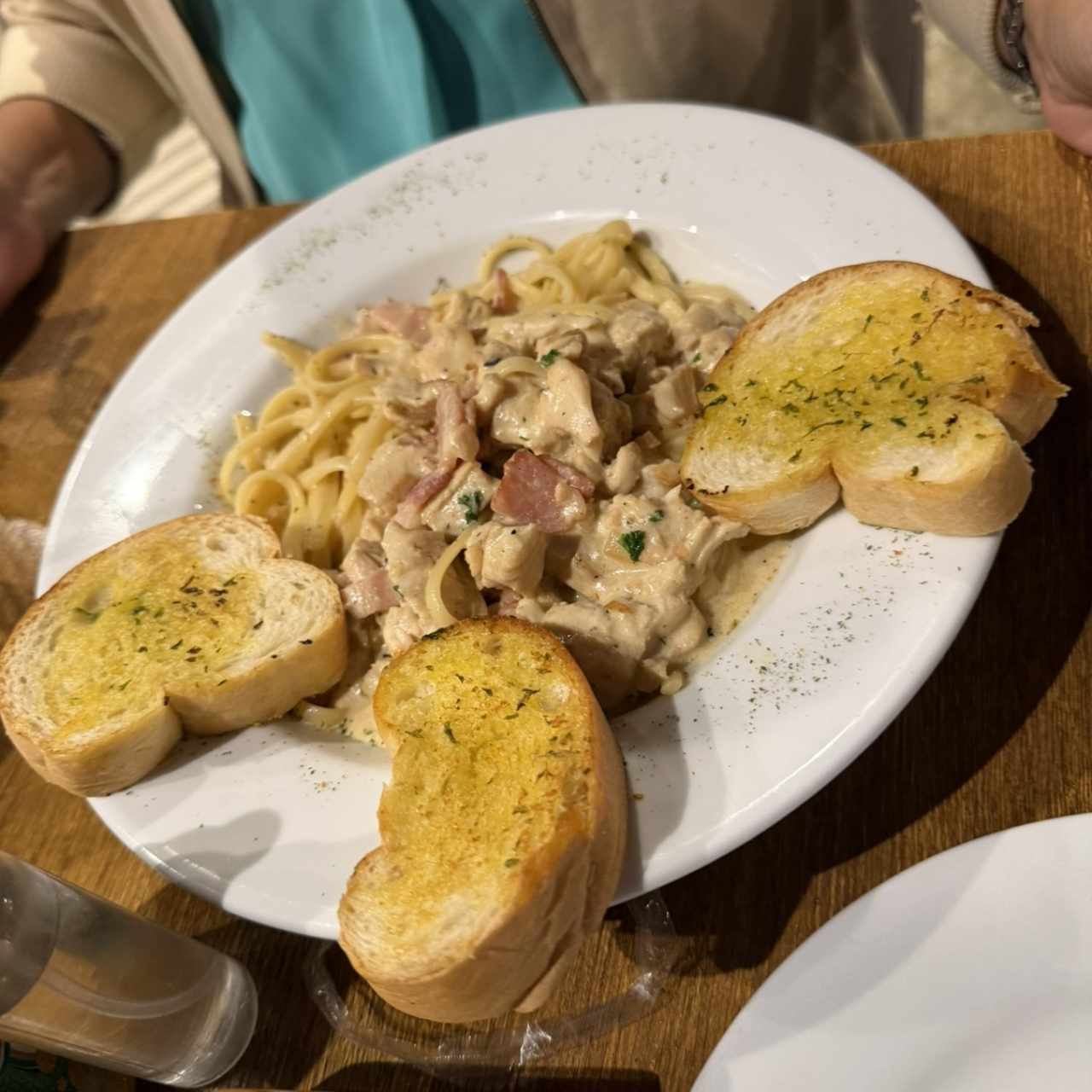 Pasta de pollo