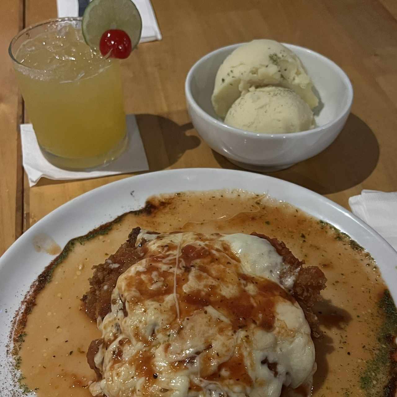 Milanesa a la Parmesana 