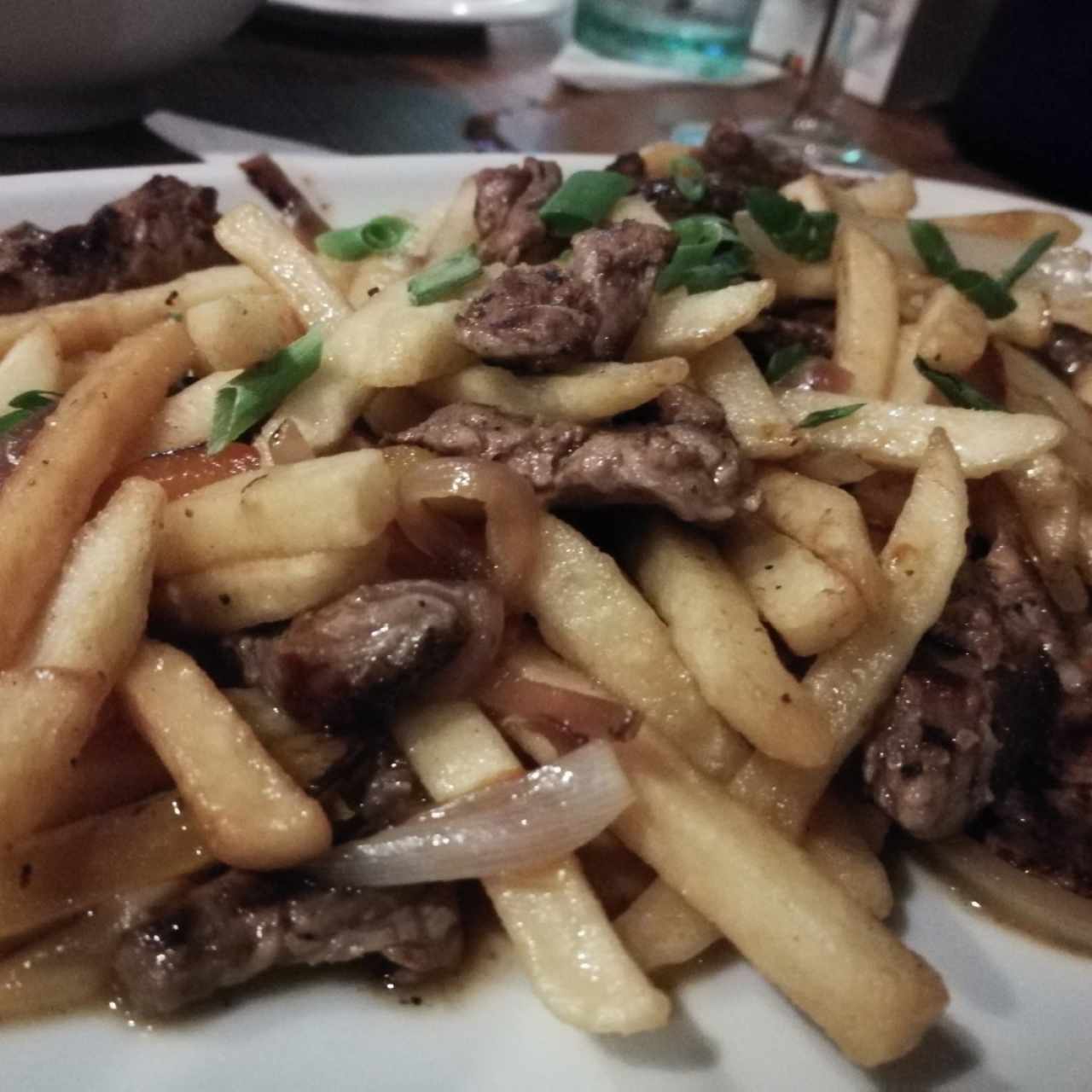 Lomo salteado 