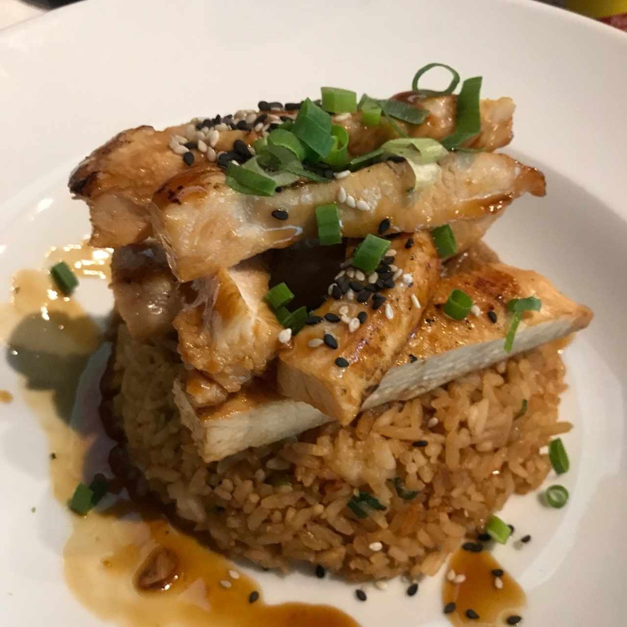 pollo teriyaki