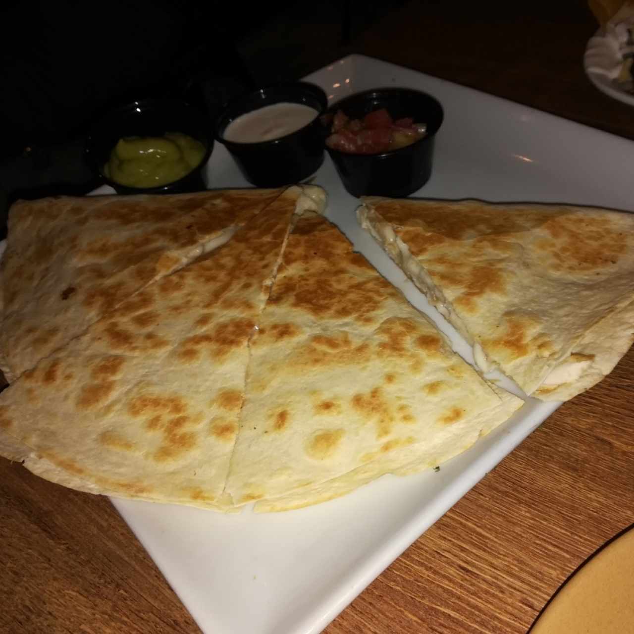 quesadillas de pollo