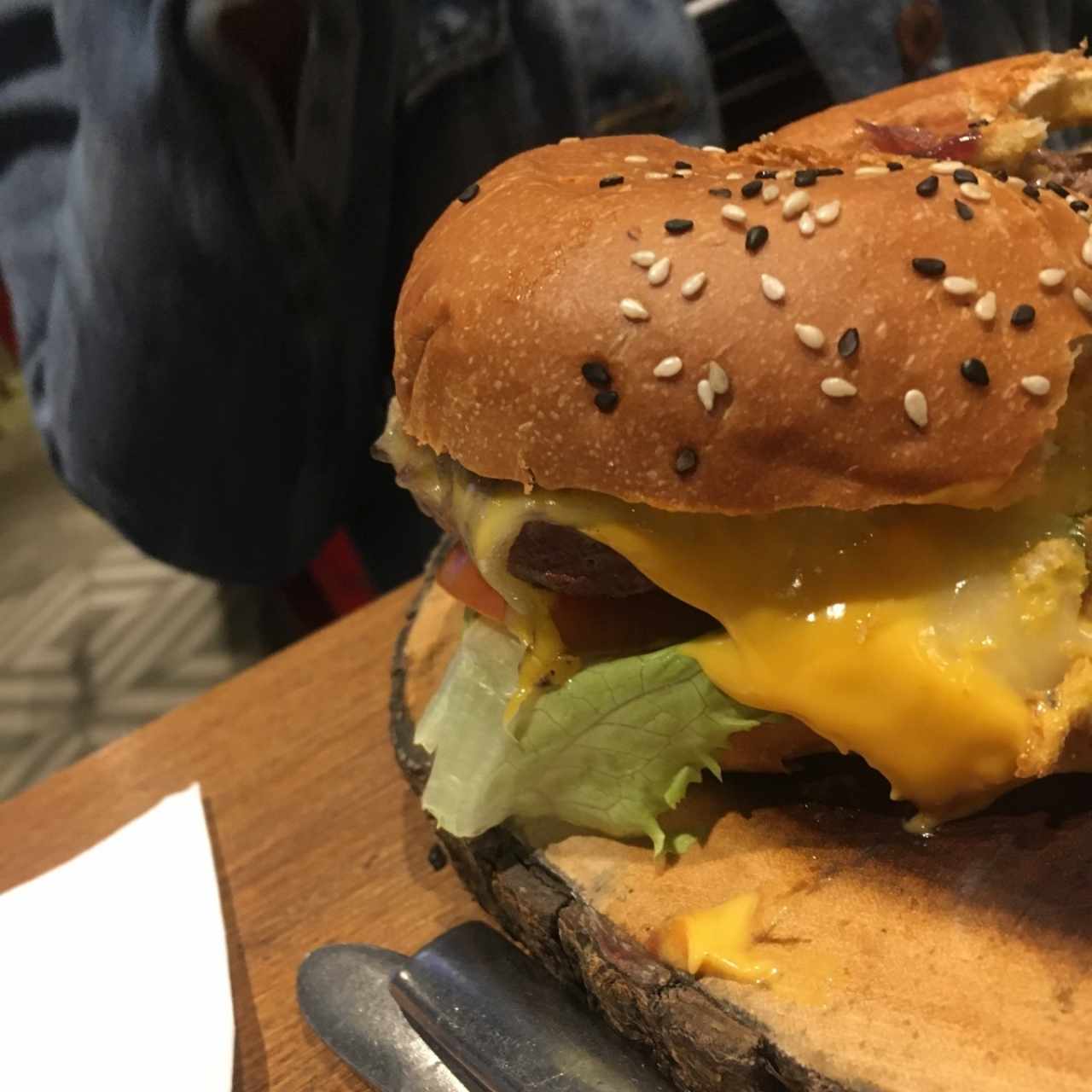 hanburguesa Four Cheese