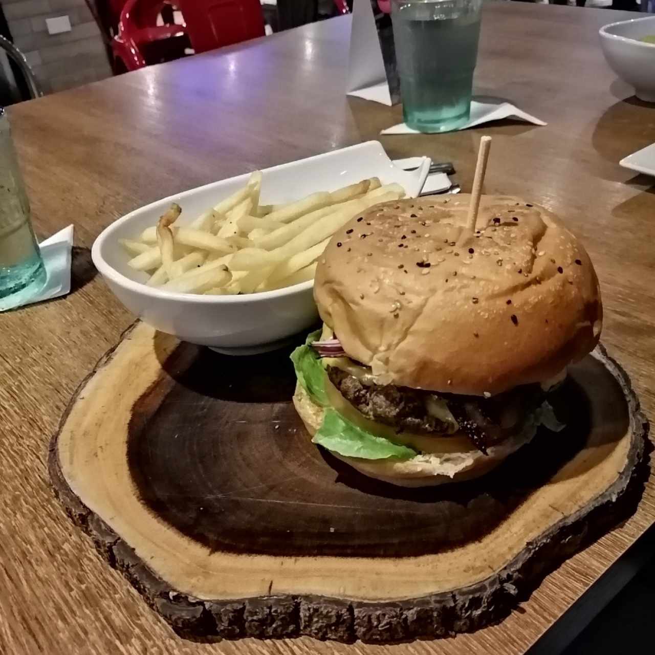 hamburguesa jack daniels