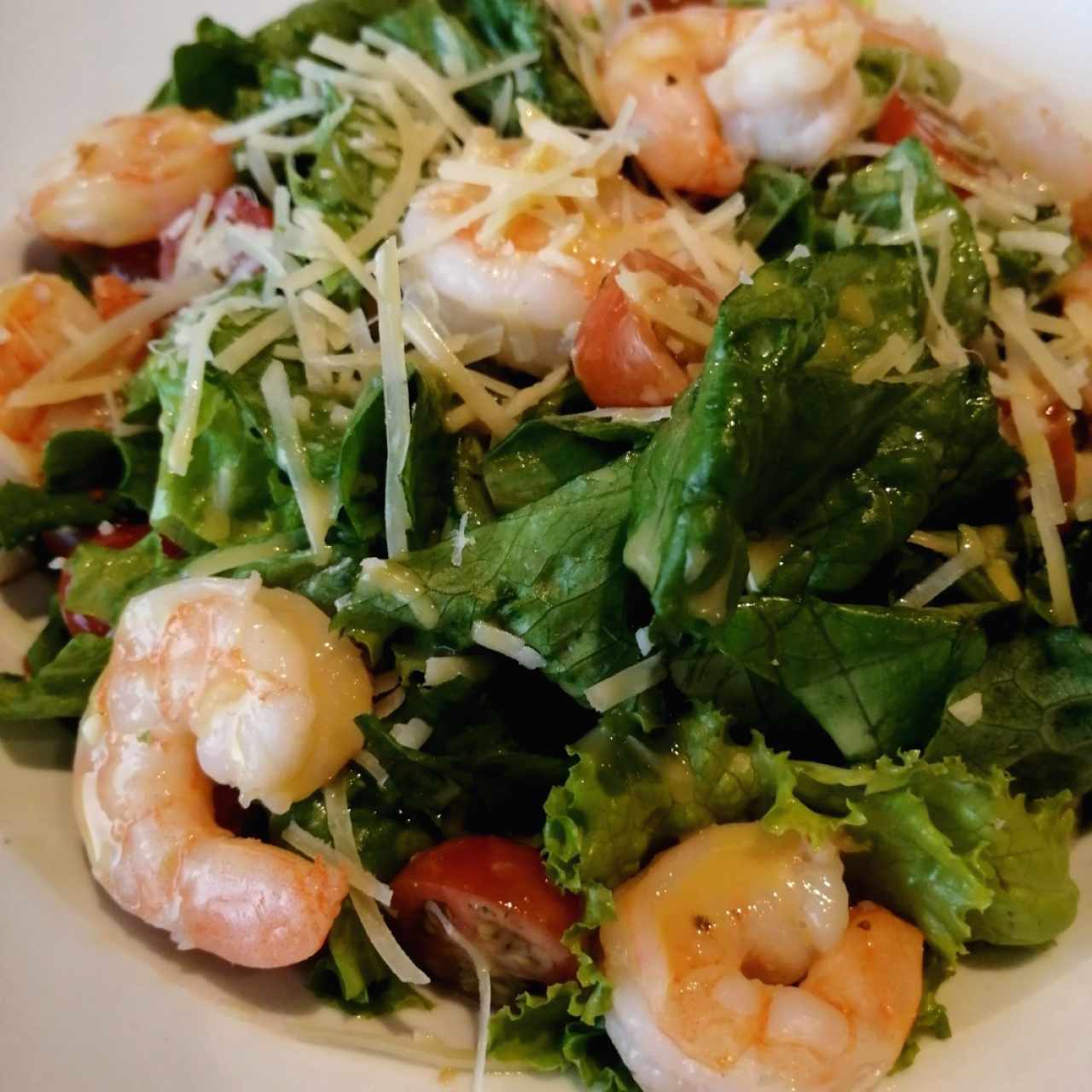 ensalada de camarones
