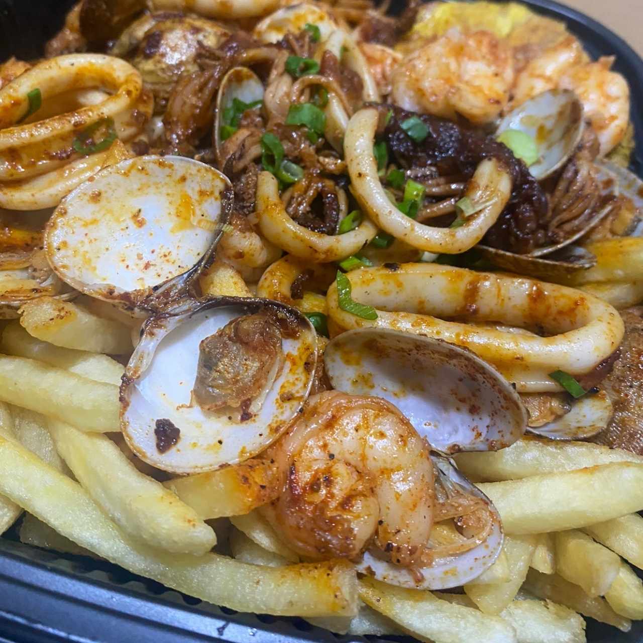 Picada de mariscos