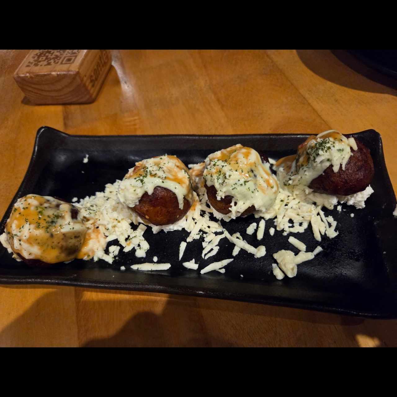 croquetas de plátano y queso feta 