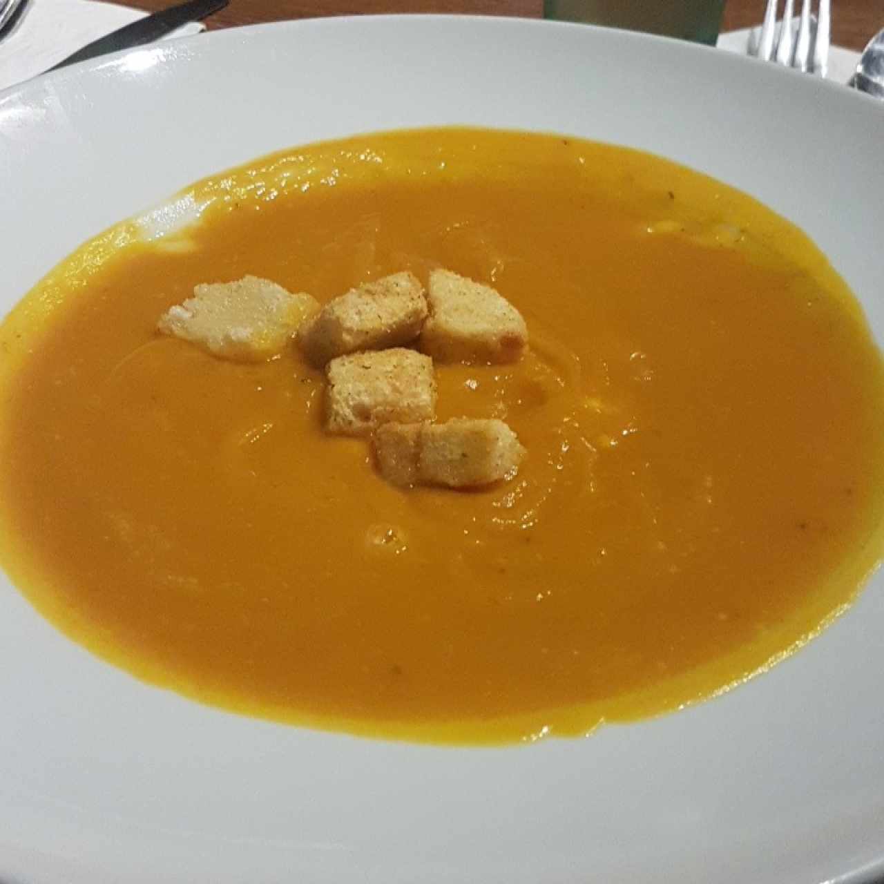 crema de zapallo