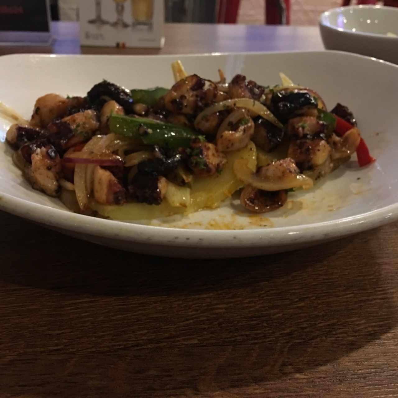 pulpo al carbón 