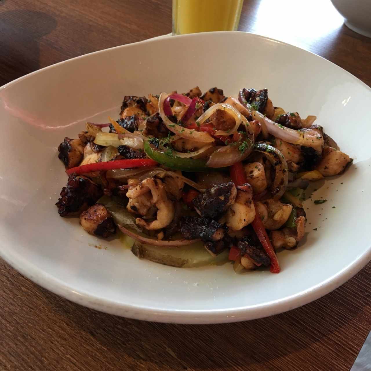 pulpo al carbón 