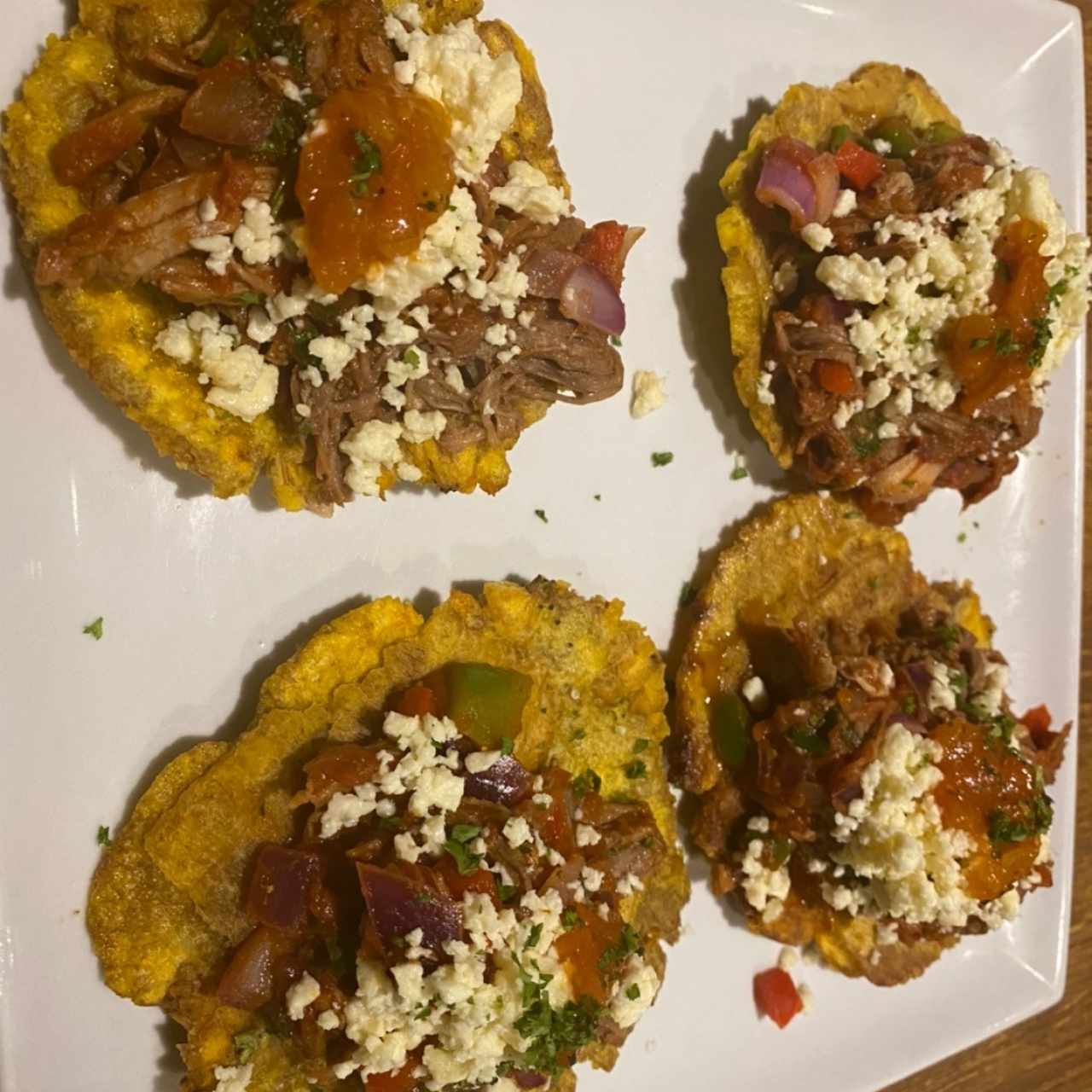 Patacón con Ropa Vieja