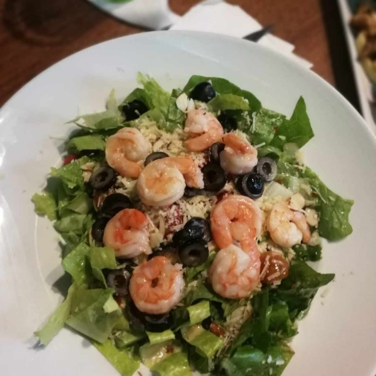 ensalada de camaron