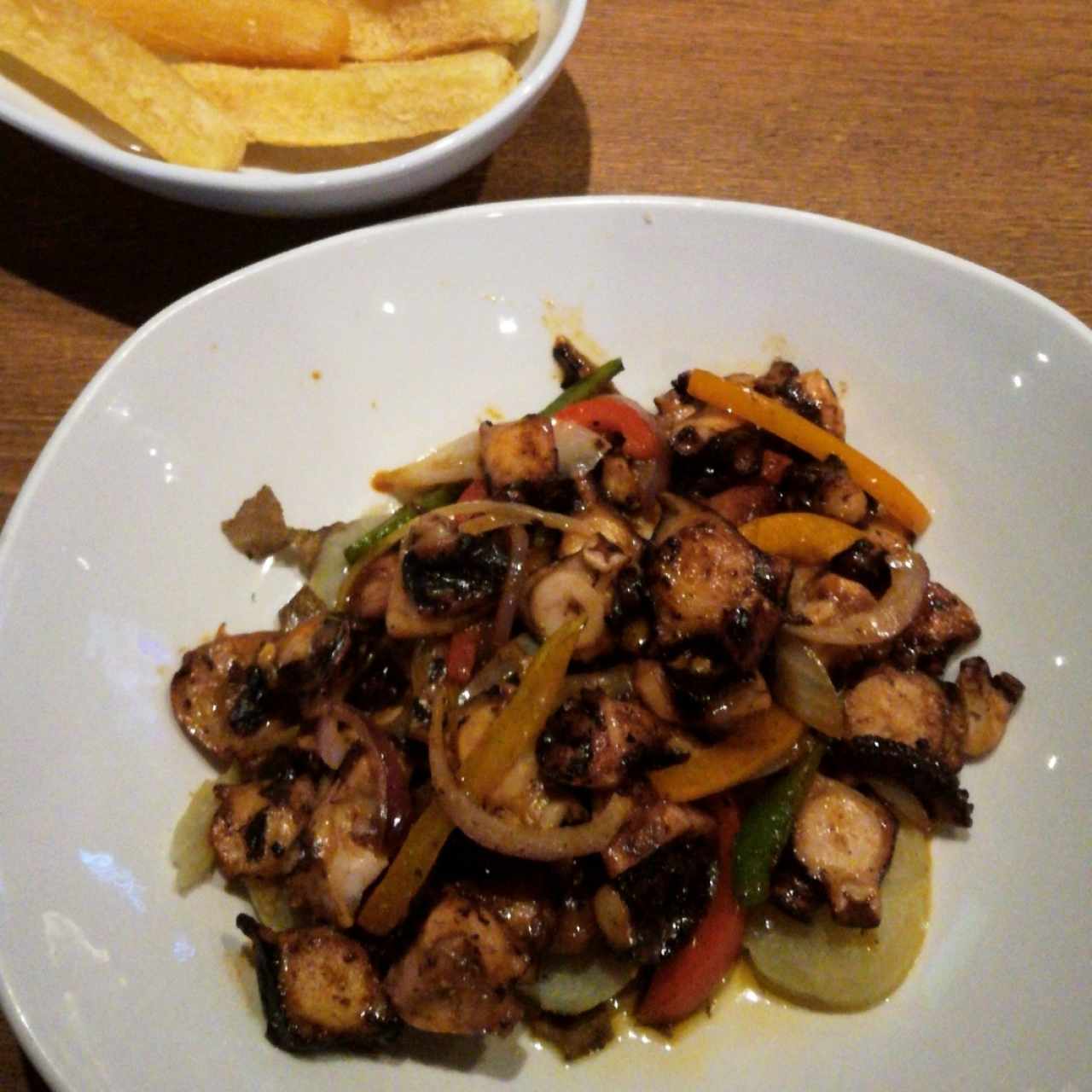 Pulpo al carbón