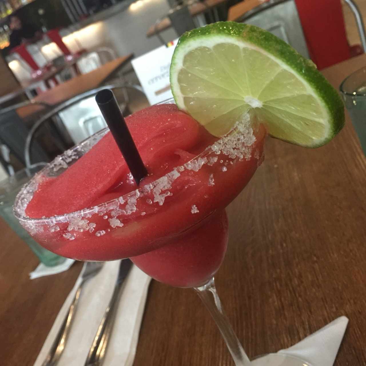 margarita de fresa