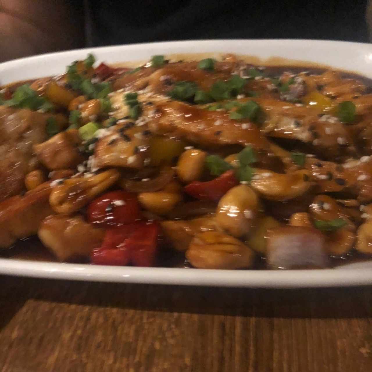 Pollo con marañon