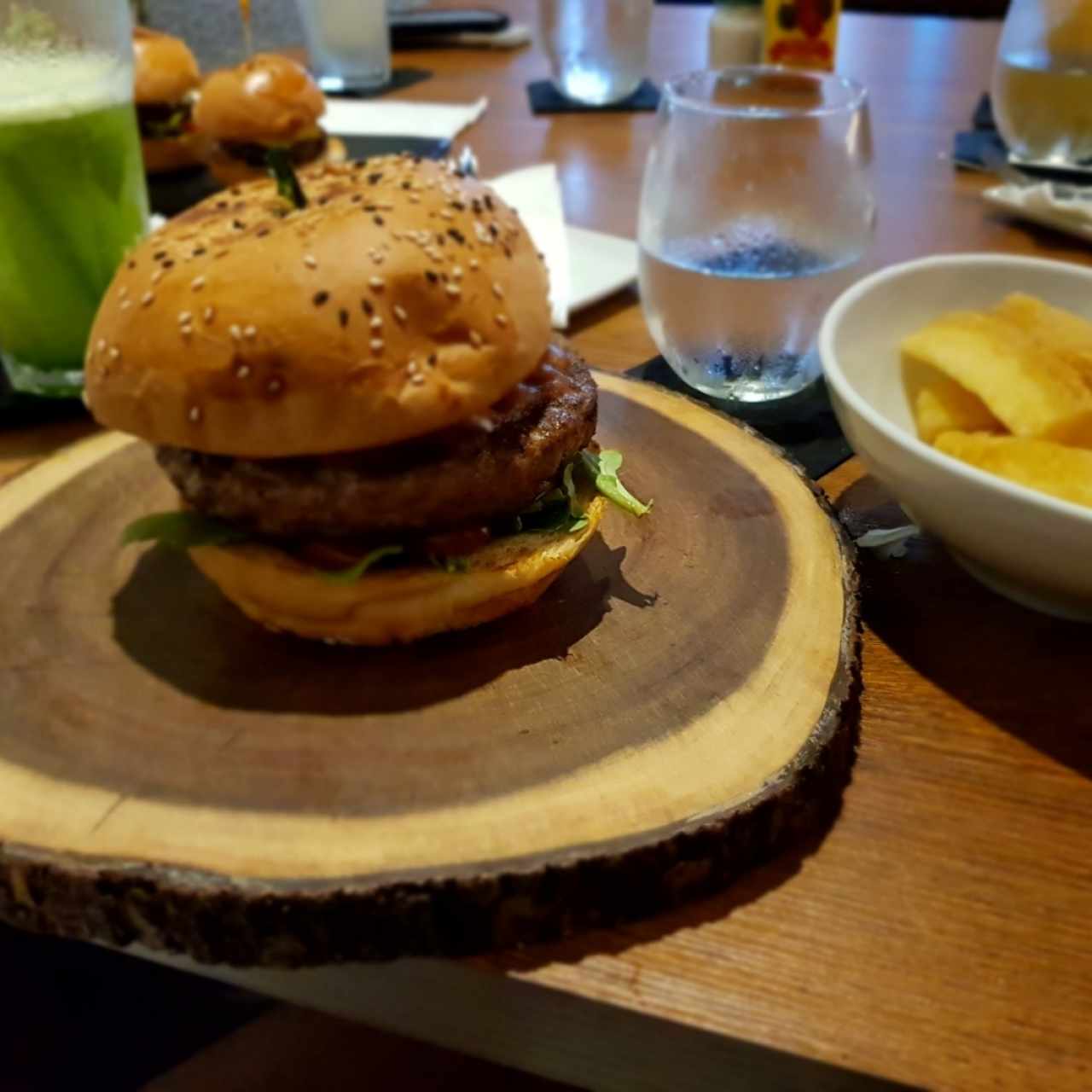 Hamburguesa Cabrito Santé