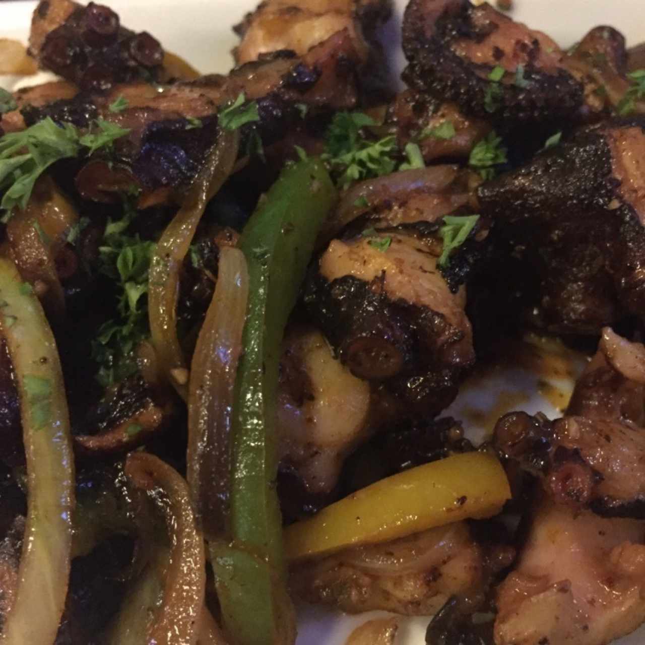 Mariscos - Pulpo al carbón