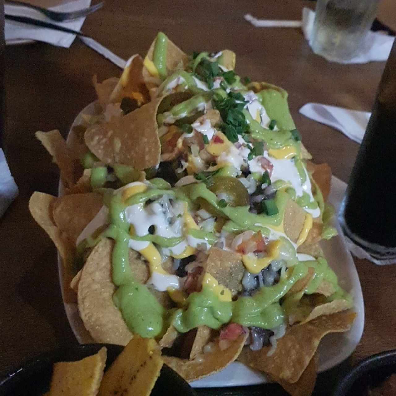 nachos de carne