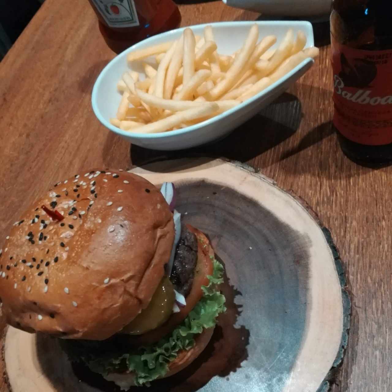 Hamburguesa Jack Daniels - Santé