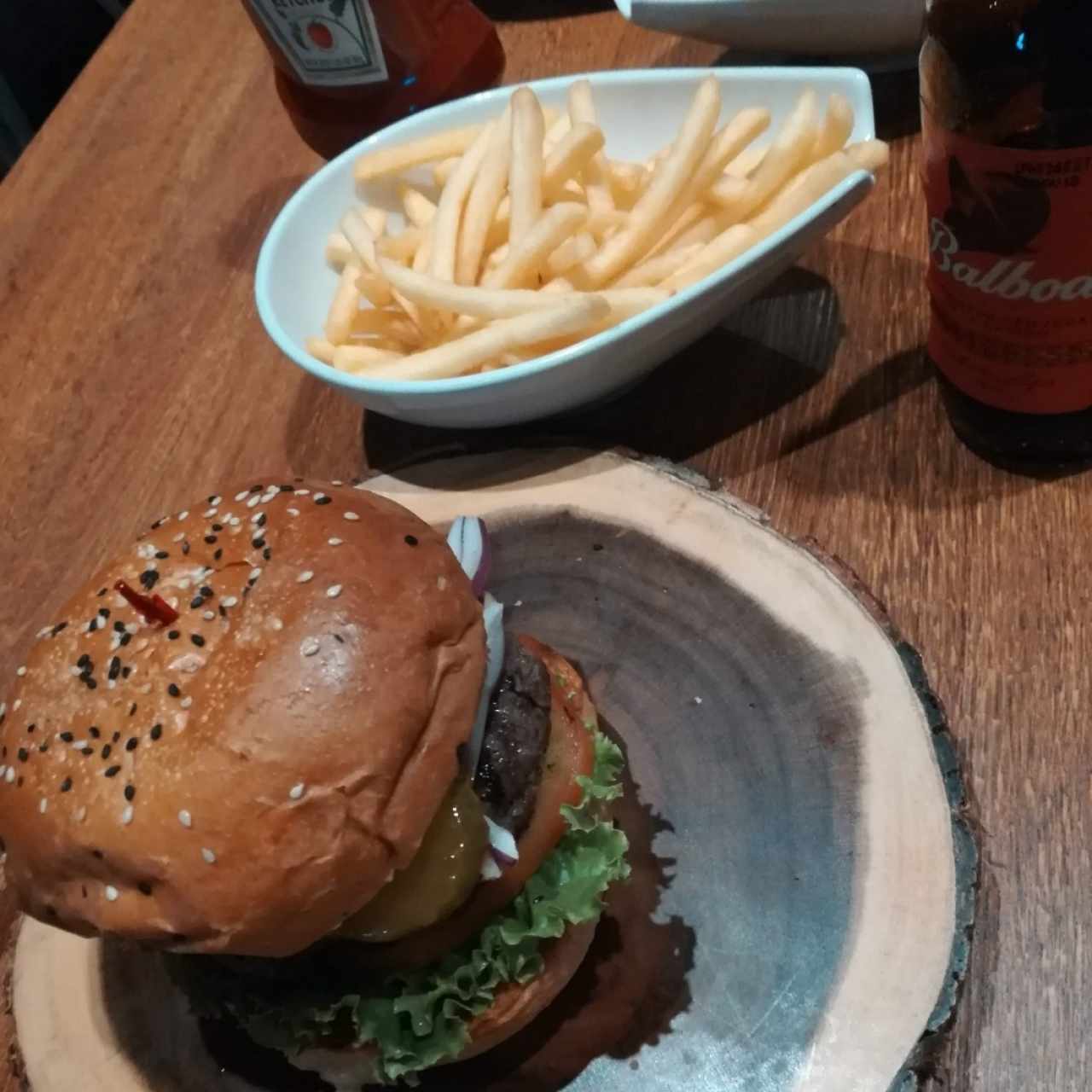 Hamburguesa Jack Daniels - Santé