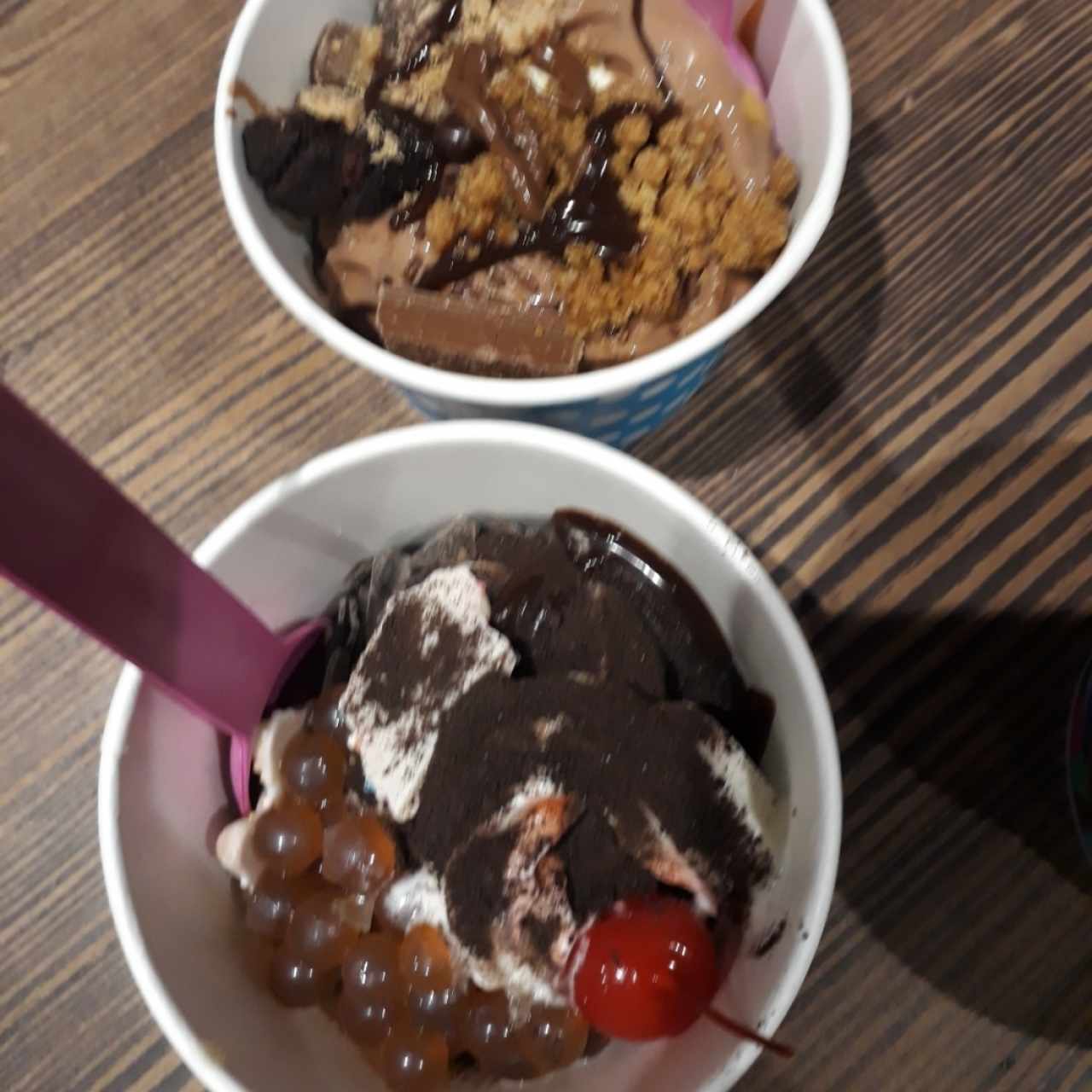 helado de yogurt 