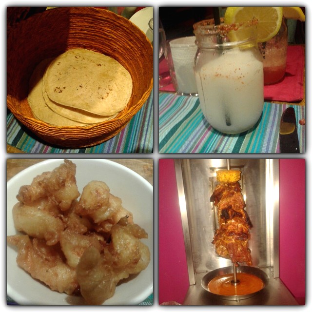 Tacos - Camarones Estilo Gobernador y Pastor 