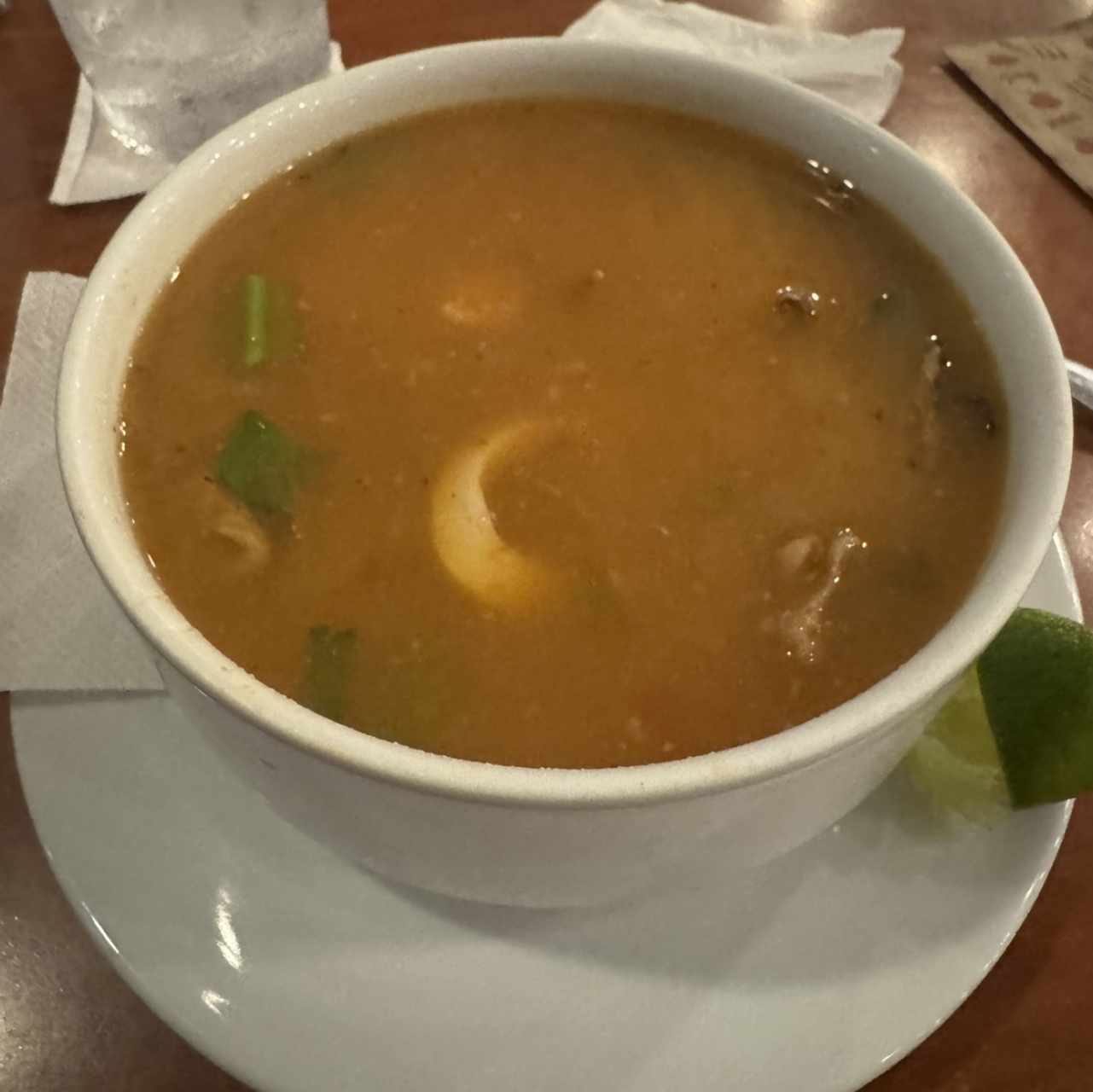Sopa de Mariscos Con Arroz