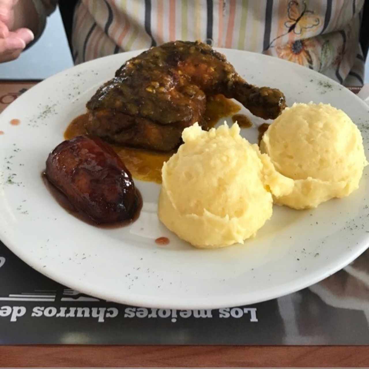 Pollo Asado con Puré