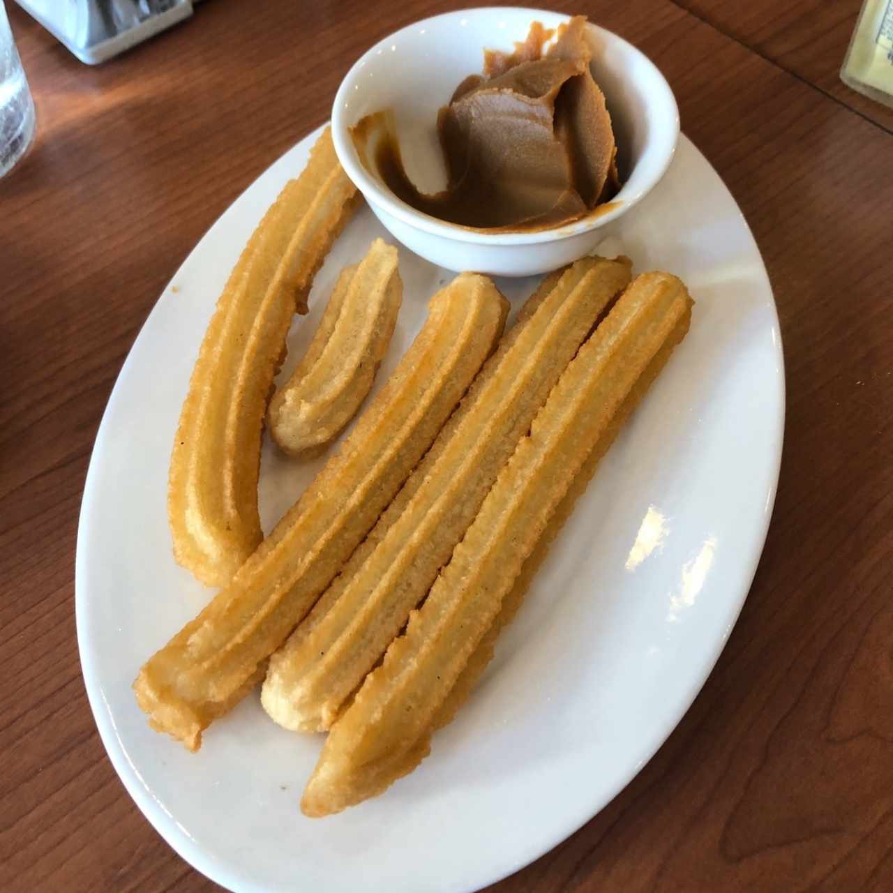 Churros con manjar
