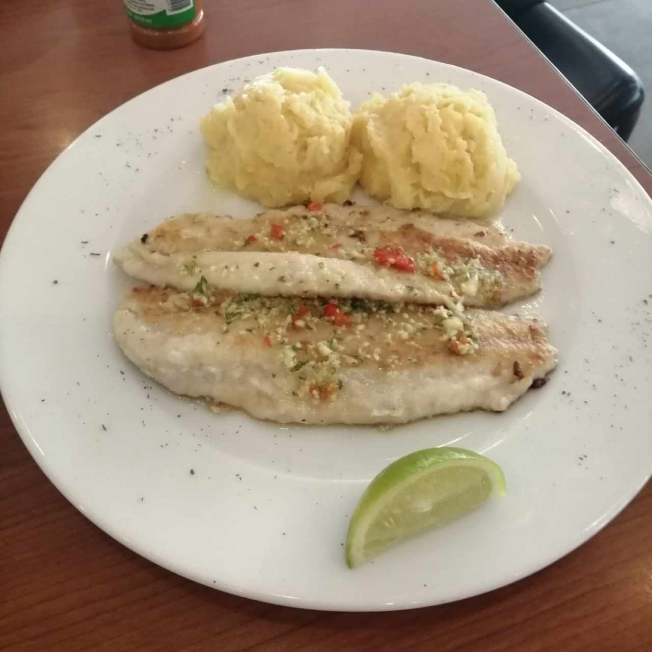 Corvina a la Plancha o Al ajillo