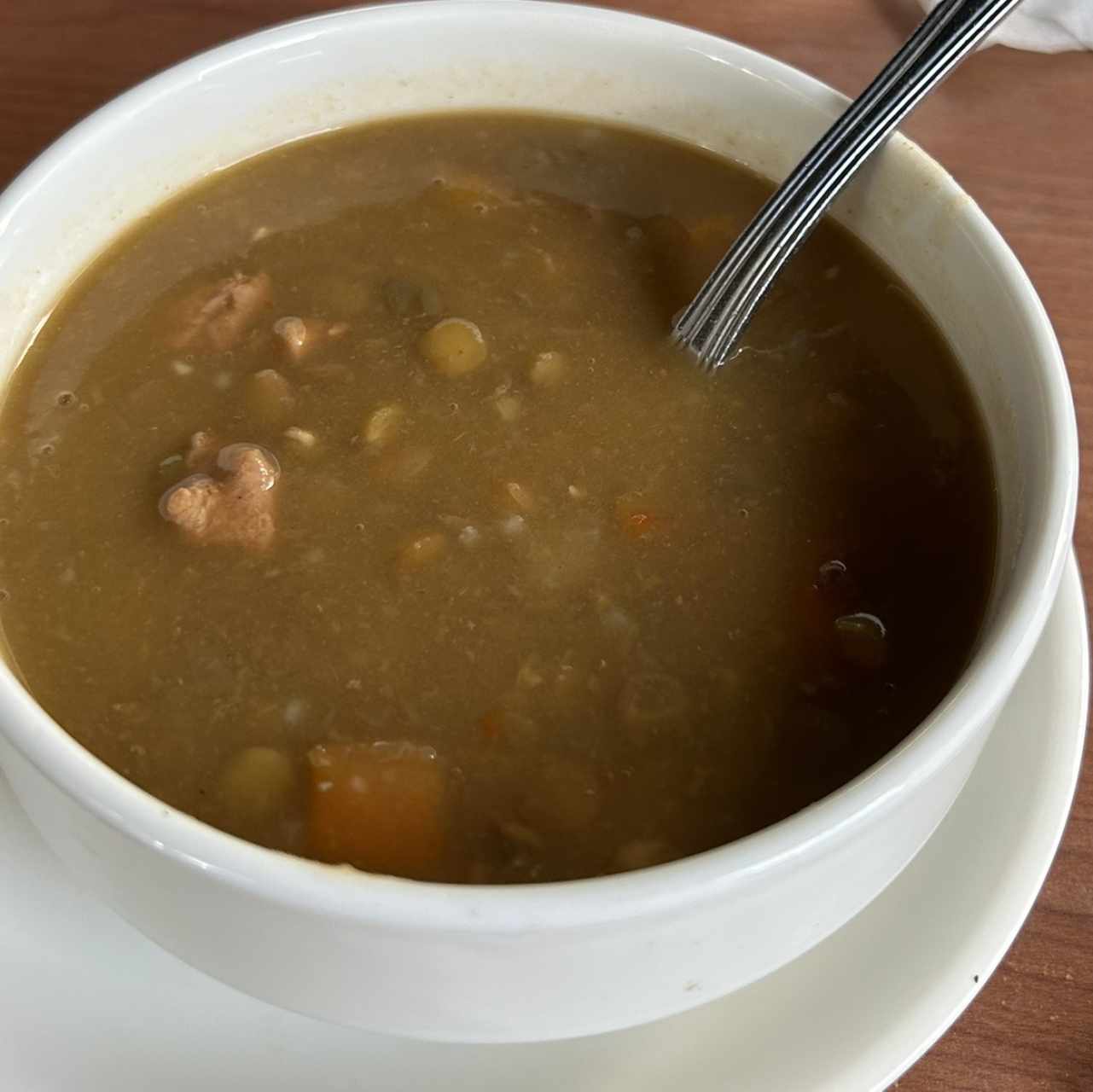 Sopa del Día con Arroz