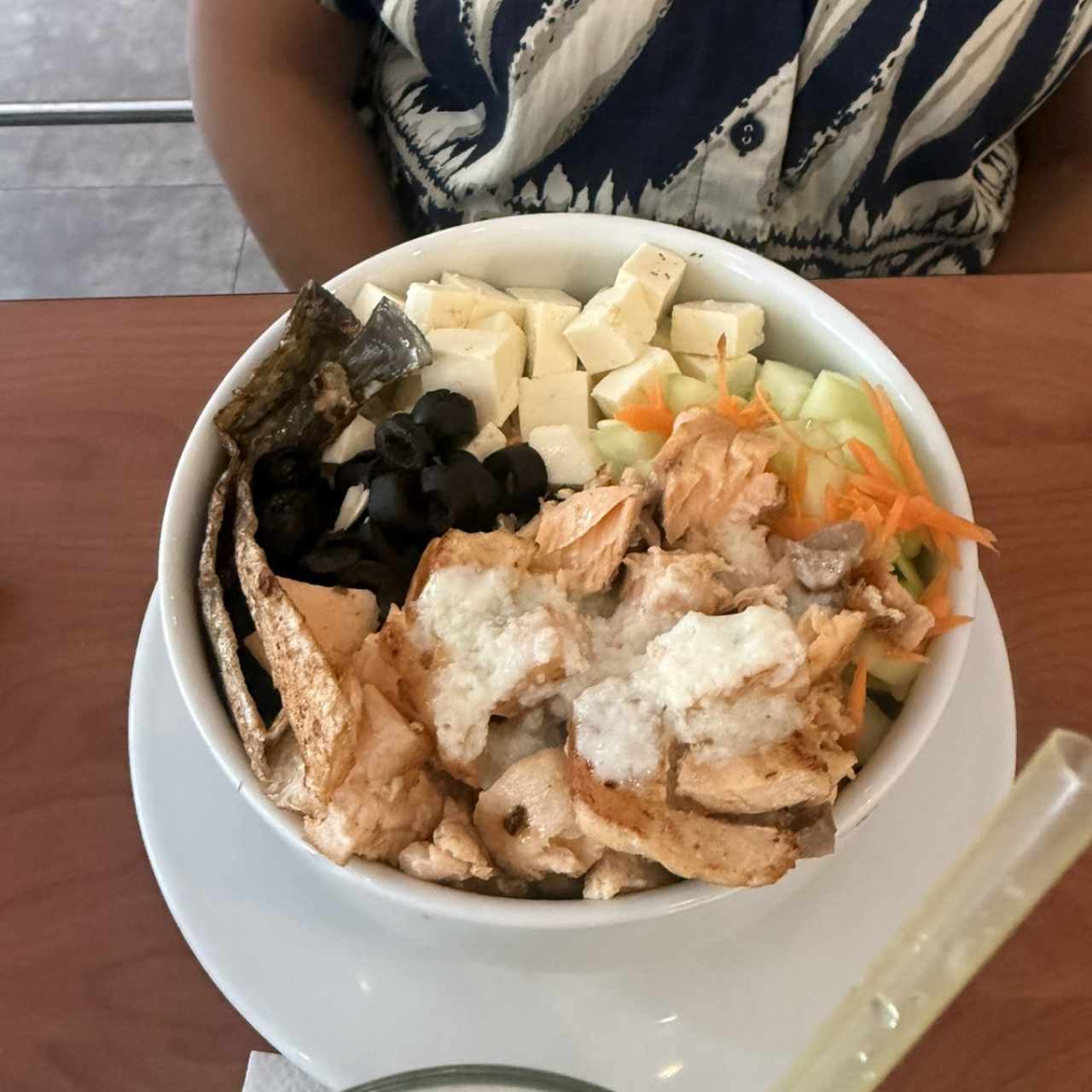Bowl salmon