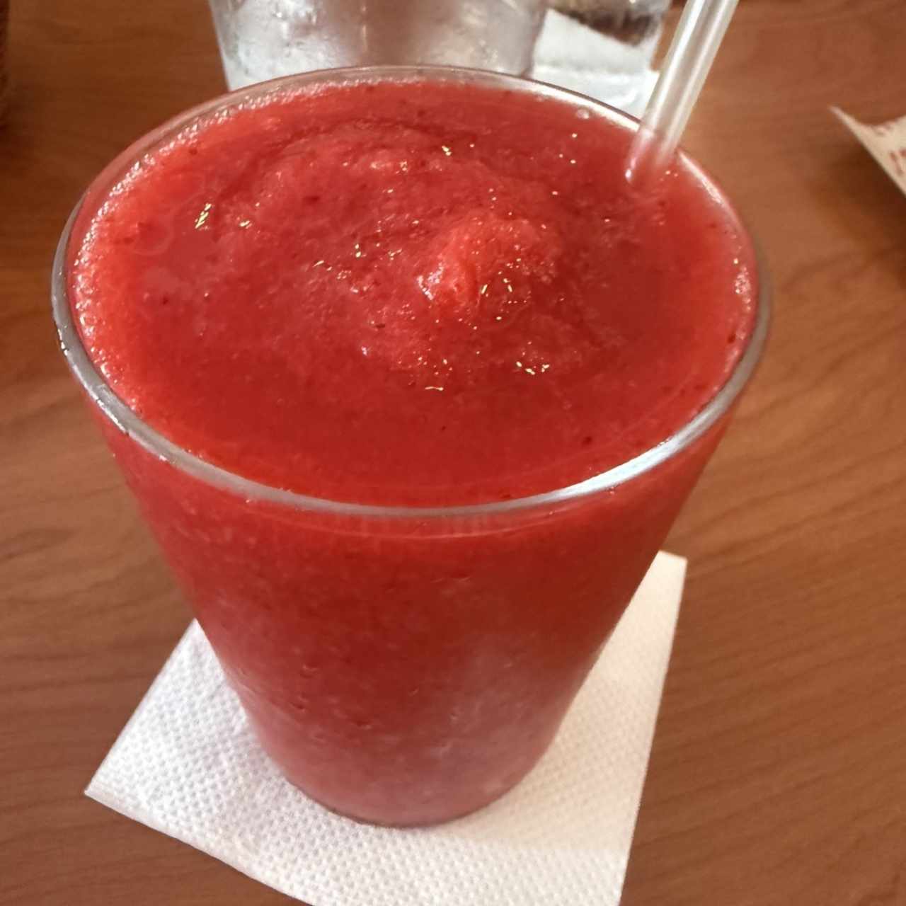 Licuado de fresas