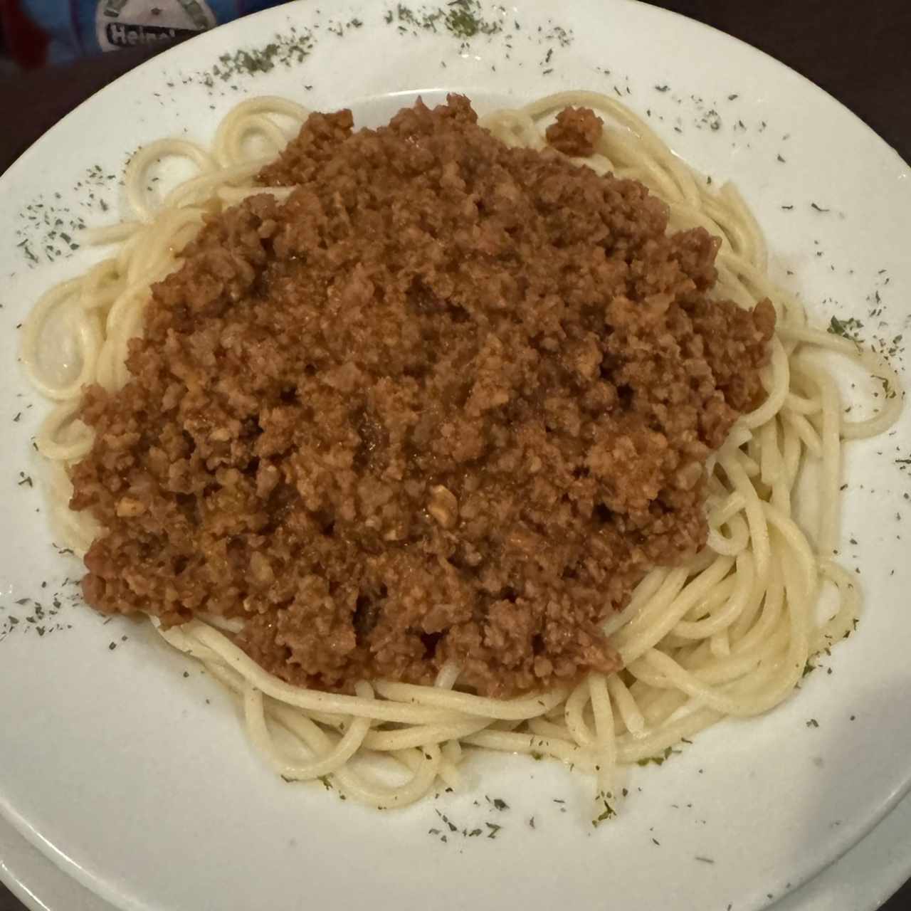 Spaghetti a la Boloñesa