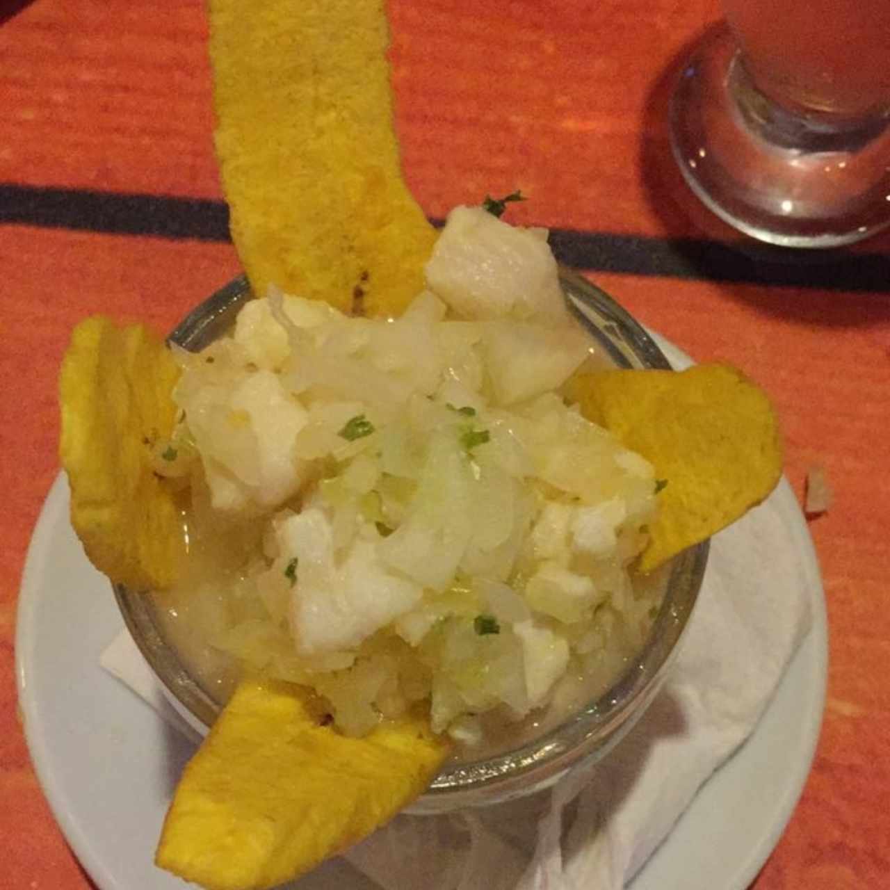 ceviche de corvina 