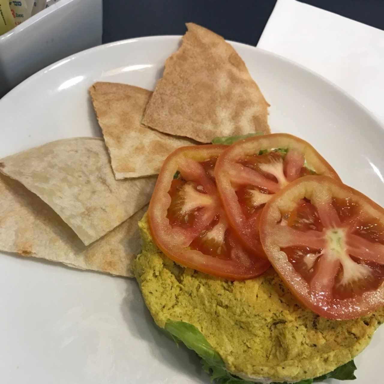 Ensalada de pollo al curry