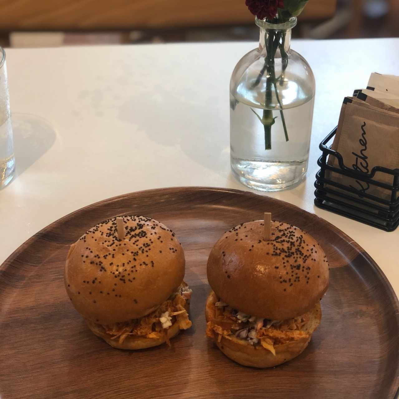 To Start - Buffalo Chicken Sliders